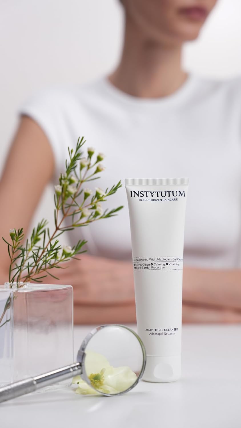 Instytutum Adaptogel Cleanser, Sulfate-Free Gel Face Cleanser for Oily and Combination Skin 3.38 oz / 100 ML