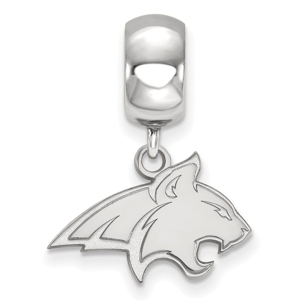 Montana State Small (1/2 Inch) Dangle Bead (Sterling Sliver)