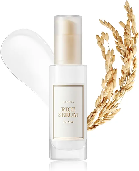 I'm from Rice Serum, Korean Fermented Rice Embryo Extract Boosts Collagen, Vitality, Radiant Glowing Skin, Niacinamide, Vitality to Dull Skin, Nourishing, Moisturizing