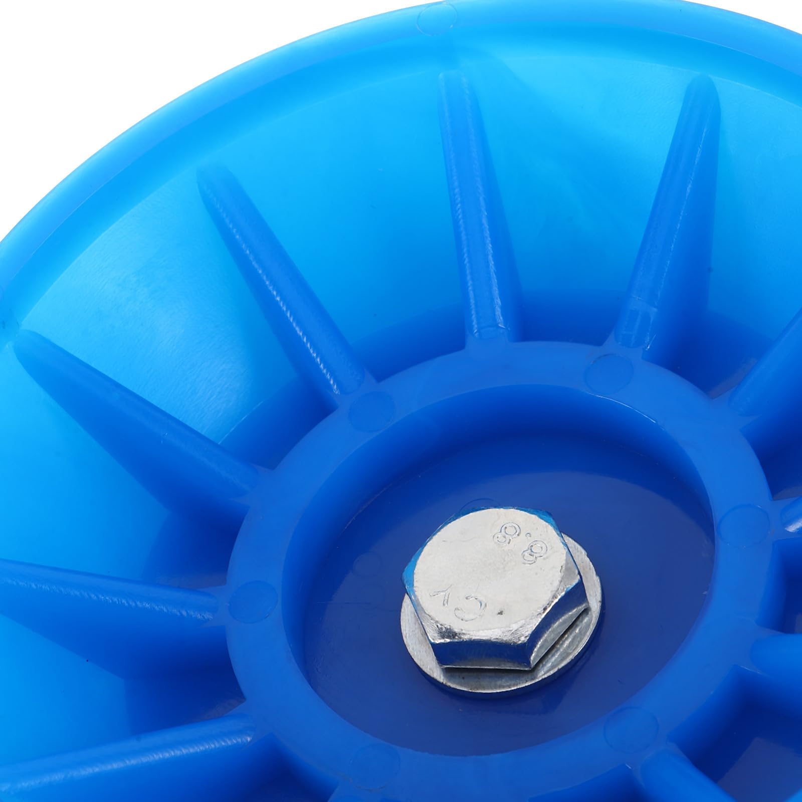 Kichvoe Rullo di Ricambio per Rimorchio Nautico, Kit Robusto Blu in Pu