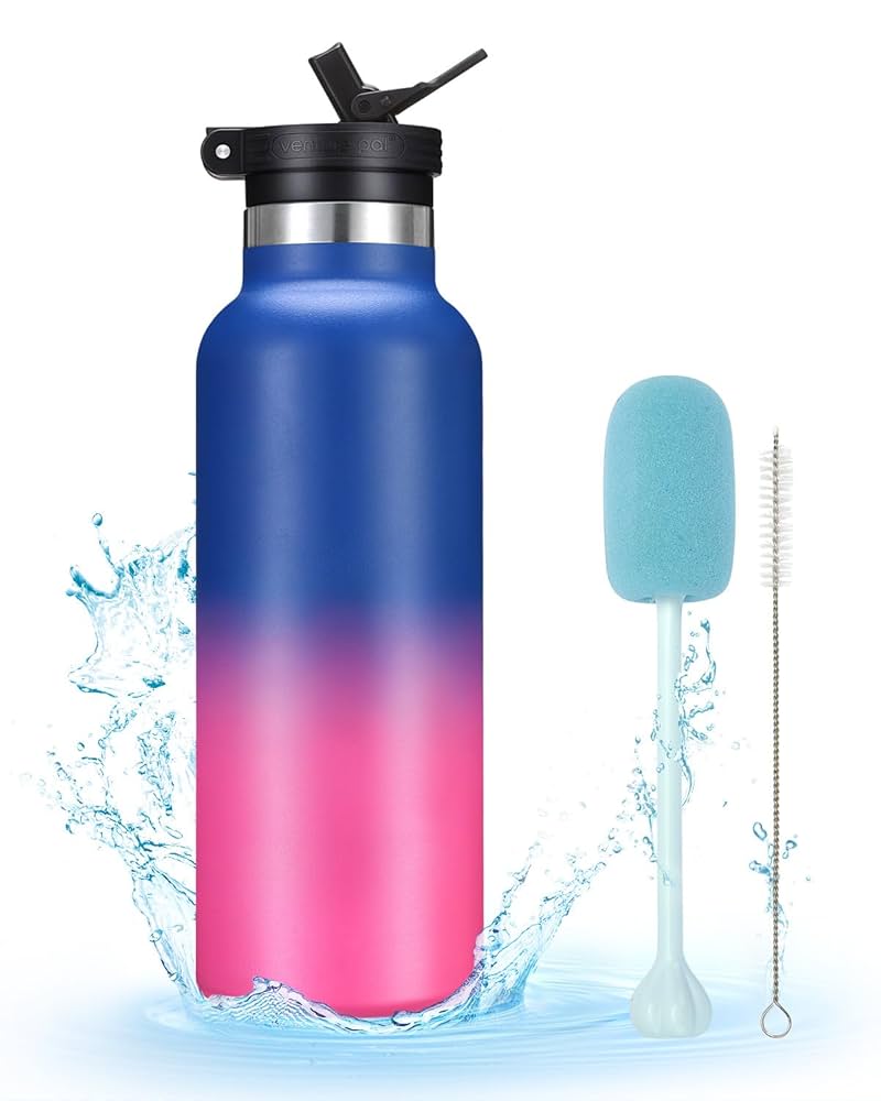 Amazon | BottHealth 保温 保冷 SUS316 ストロー 水筒 500ml