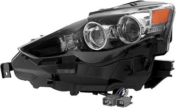 JSBOYAT Full LED Headlight Assembly Replacement for 2014-2016 Lexus IS350 2014-2015 IS250 2016 IS200t IS300 Headlamp w/o AFS Left Driver Side