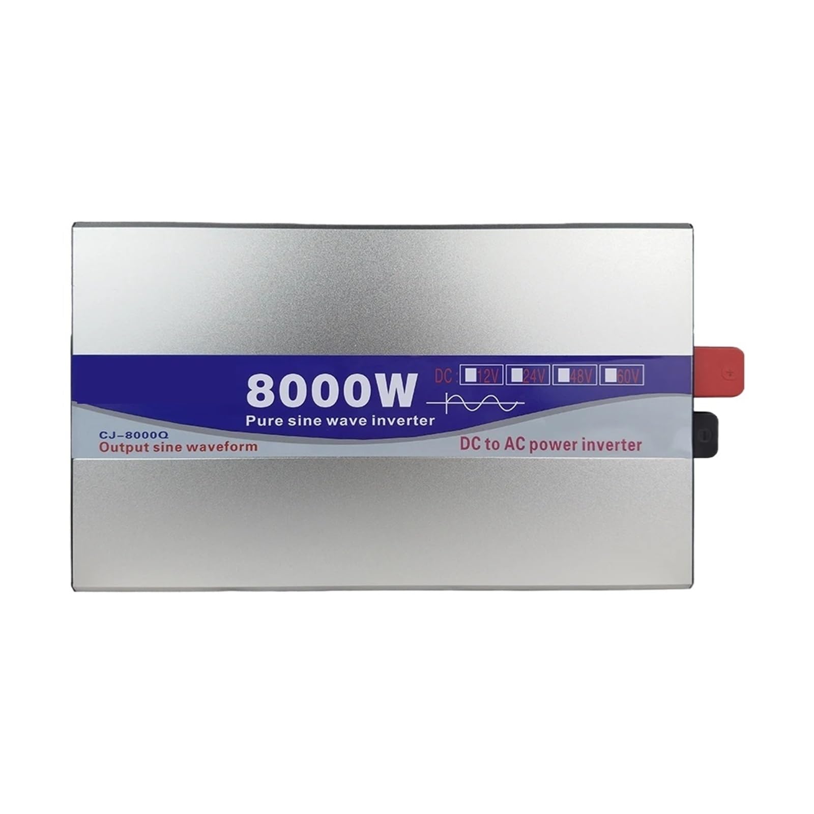 SWEWDSQG Universal Pure Sine Wave Inverter 12v 220v Power 6000W 8000W DC 12V To AC 110V Voltage Converter Inverters(60V,220V230V50Hz)