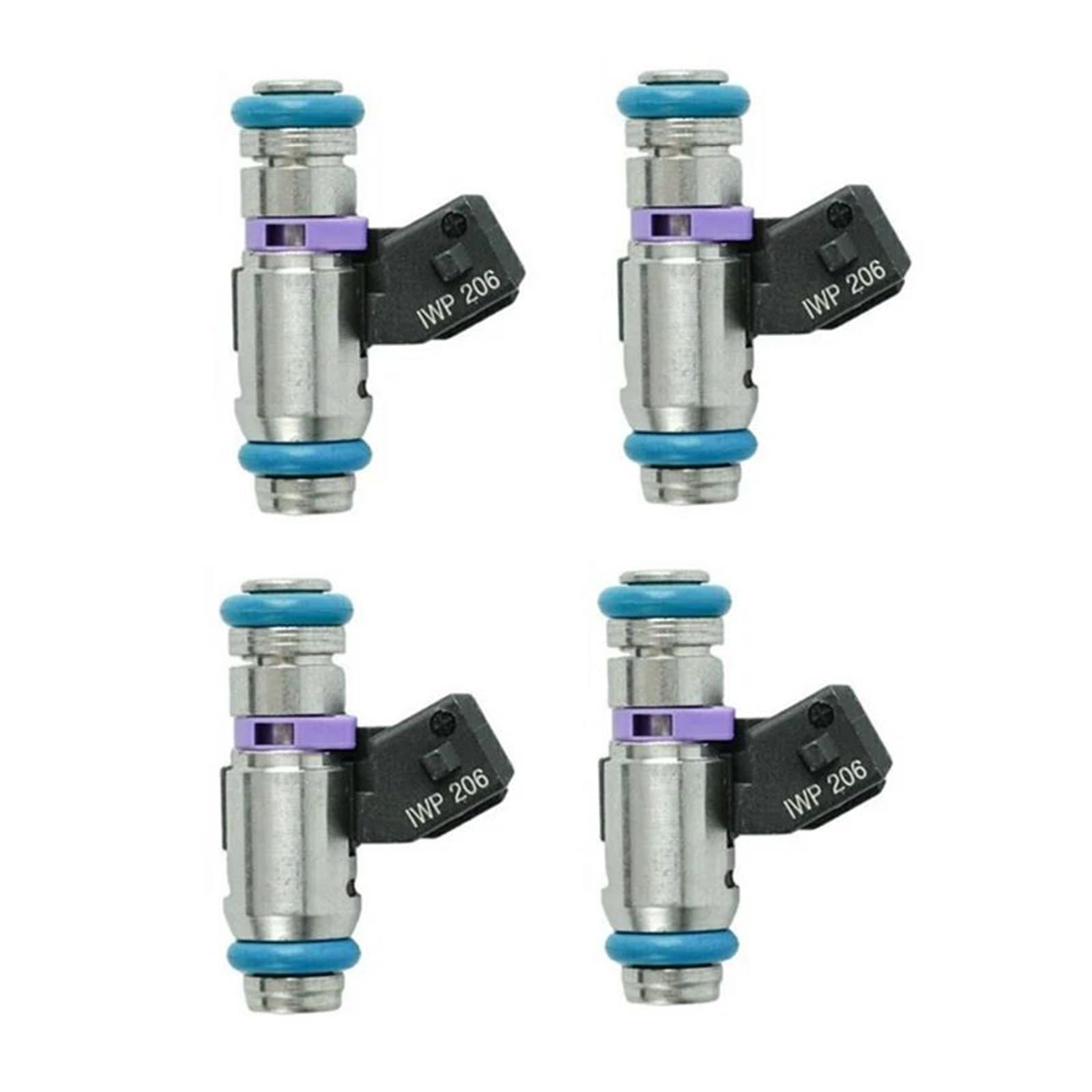 Inyectores Combustible Motor Boquilla Inyector Combustible Gasolina 4 Piezas Iwp-206 Iwp206 para Scania para Stkm206 para Módulo Dosificación Inyección inyector Gasolina