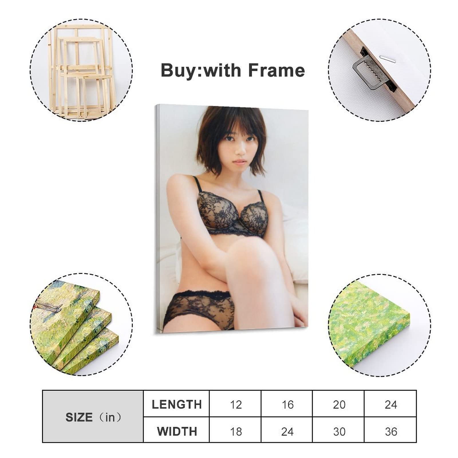 Amazon.co.jp: 乃木坂46 西野七瀬アイドルグラビアアートパネル