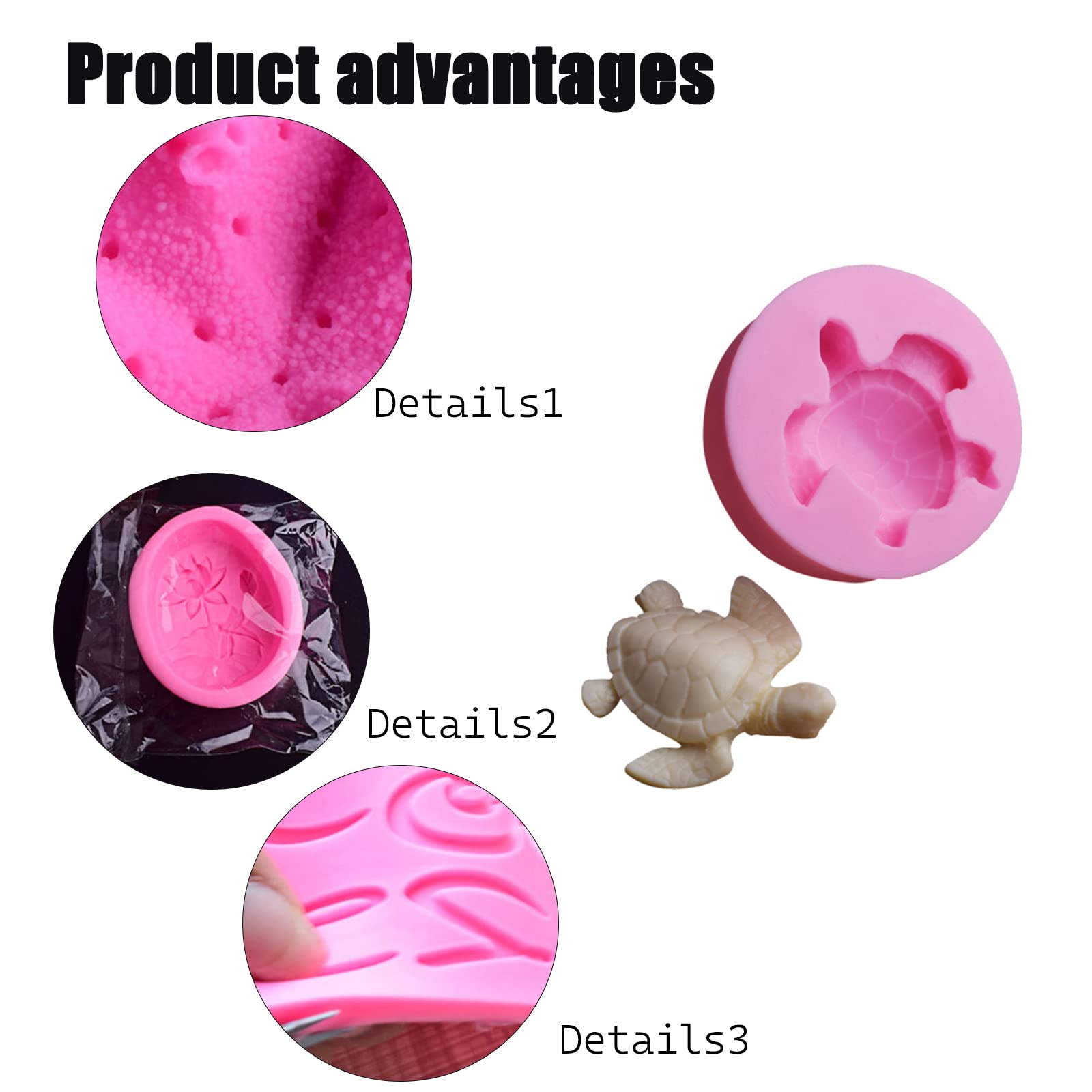 Schildkröte Silikonform Süßigkeiten Schokoladenform Fondant Seife Formen Kuchen Dekorieren Topper Backwerkzeug Schildkröte Silikonform Süßigkeiten Schokoladenform Fondant Seife Formen Kuchen Dekorieren Topper Backwerkzeug