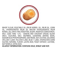 Vista 3 de Combos Aperitivos de Queso - Bolsas de Aperitivos de Queso Cheddar 1.8 Onzas, Paquete de 18, Galletas Horneadas Combos Caja a Granel