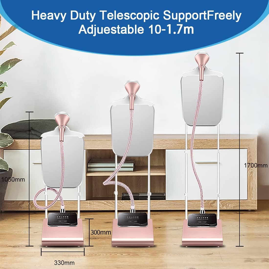 Buy TCJUNESUN Steamer for Clothes Standing,1500W Powerful Upright