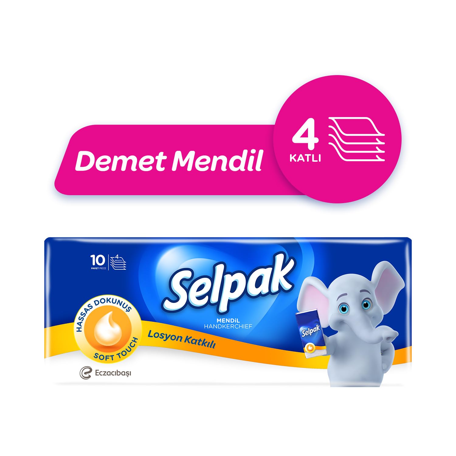Selpak Mendil Losyonlu 10'lu Paket