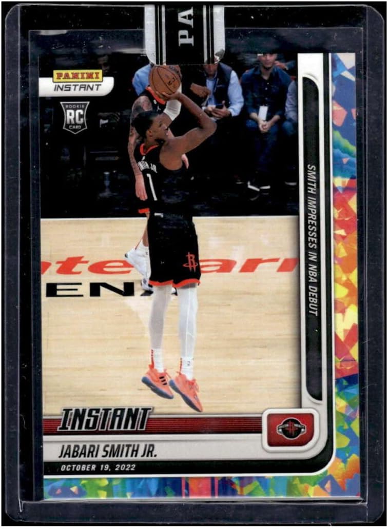 JABARI SMITH JR RC SSP 2022-23 Panini Instant VersiColor 1/5 ROOKIE #7 Rockets MT-MT+ NBA Basketball Debut