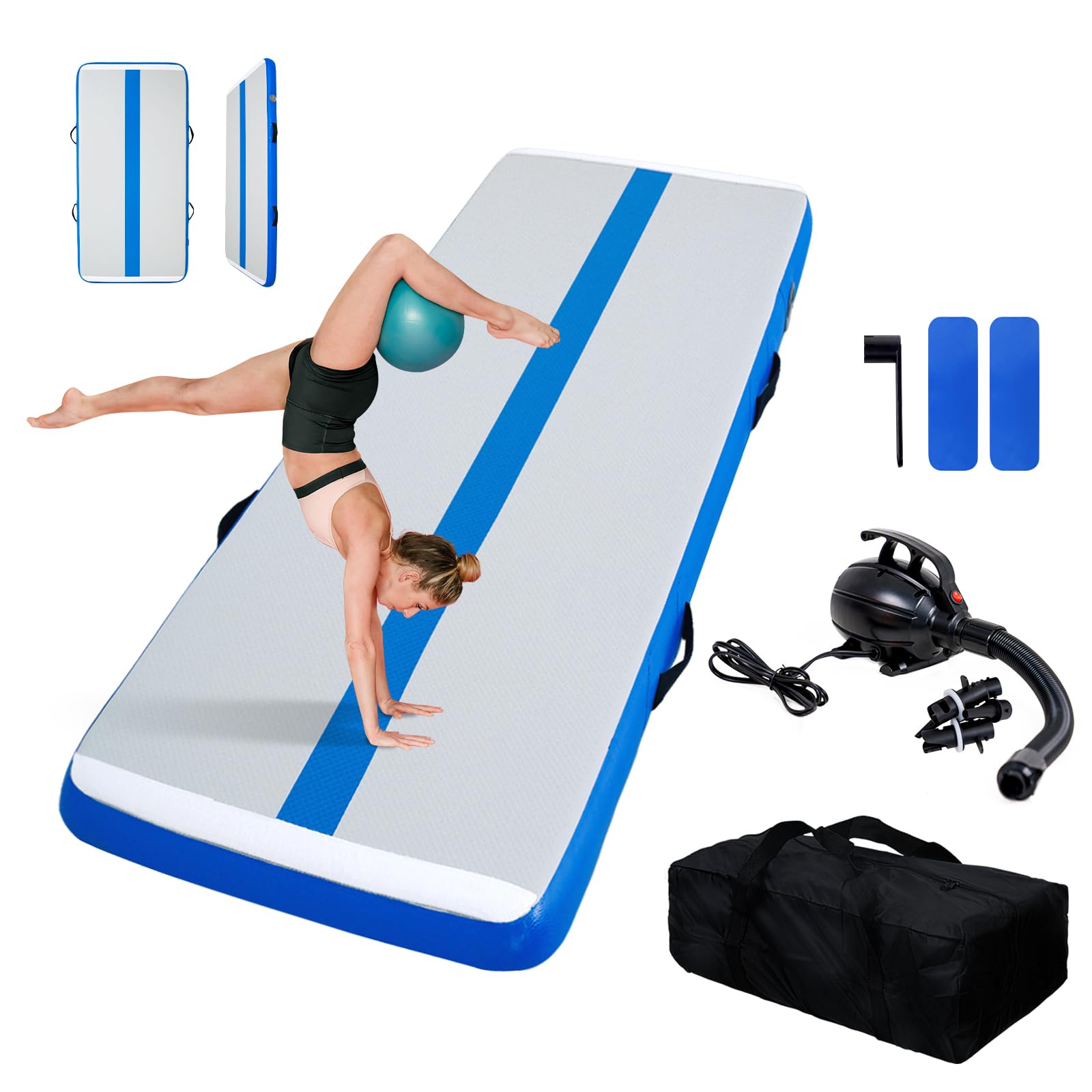 NEUFU Gonflable Tapis Gymnastique Gym Pour Taekwondo Gym Yoga