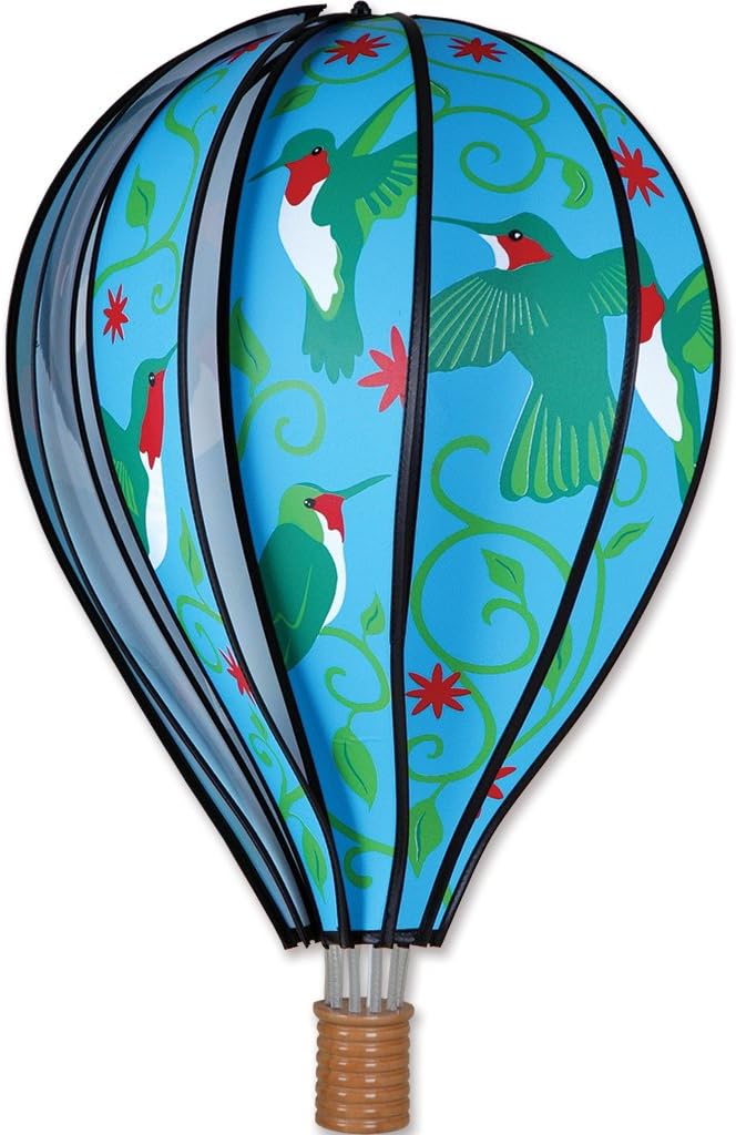 Premier Kites Hot Air Balloon 22 in. - Hummingbirds