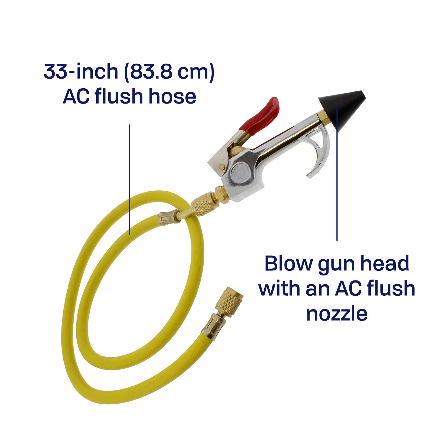 Buy BISupply Air Conditioning Flush Kit 150PSI AC Flush Canister and