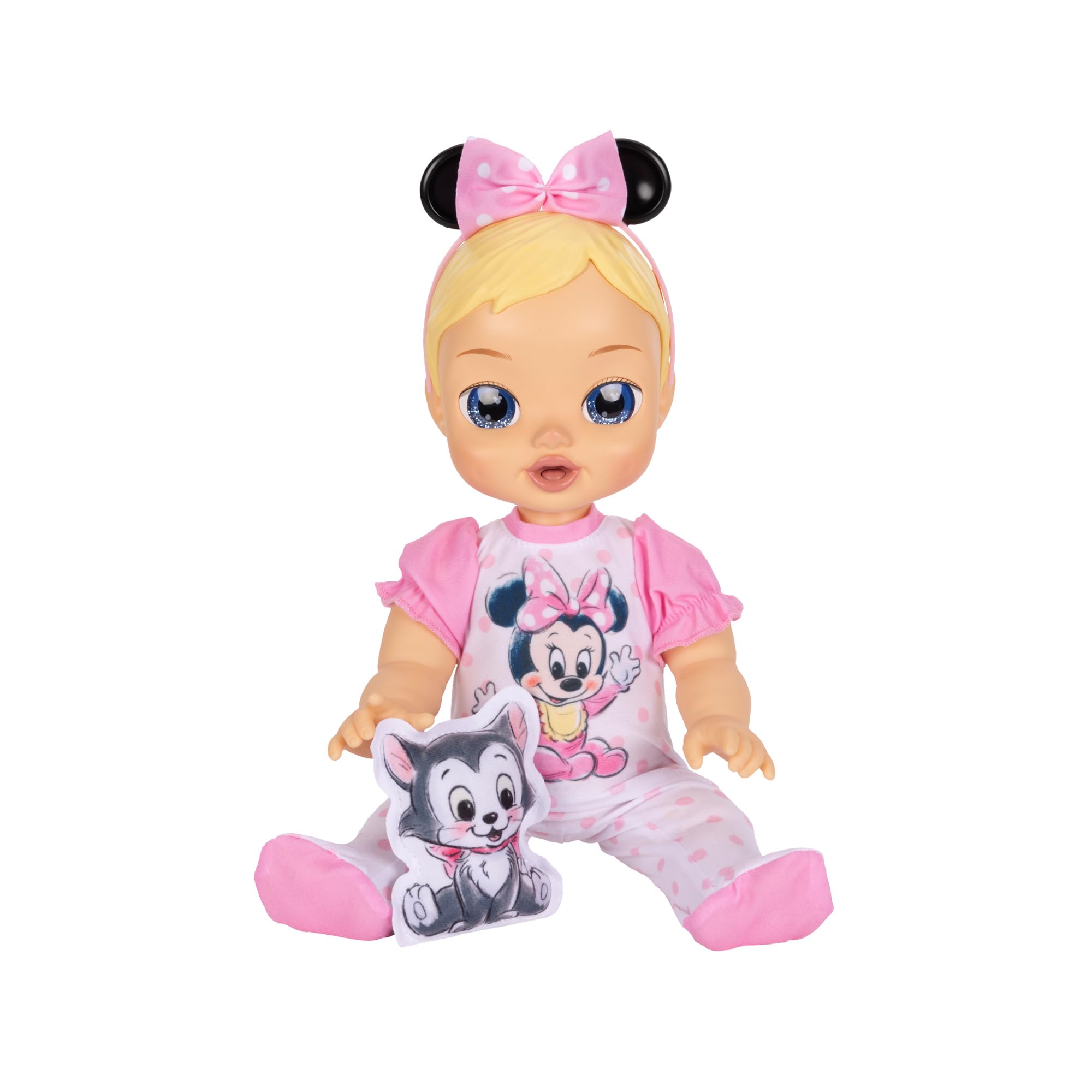 Disney Deluxe Feature Doll: Minnie - Blonde hair, niebieskie oczy