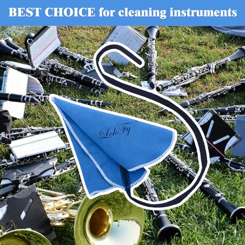image for LokFy Cleaning Cloth for Inside Tube Suitable for Clarinet Piccolo Flu
