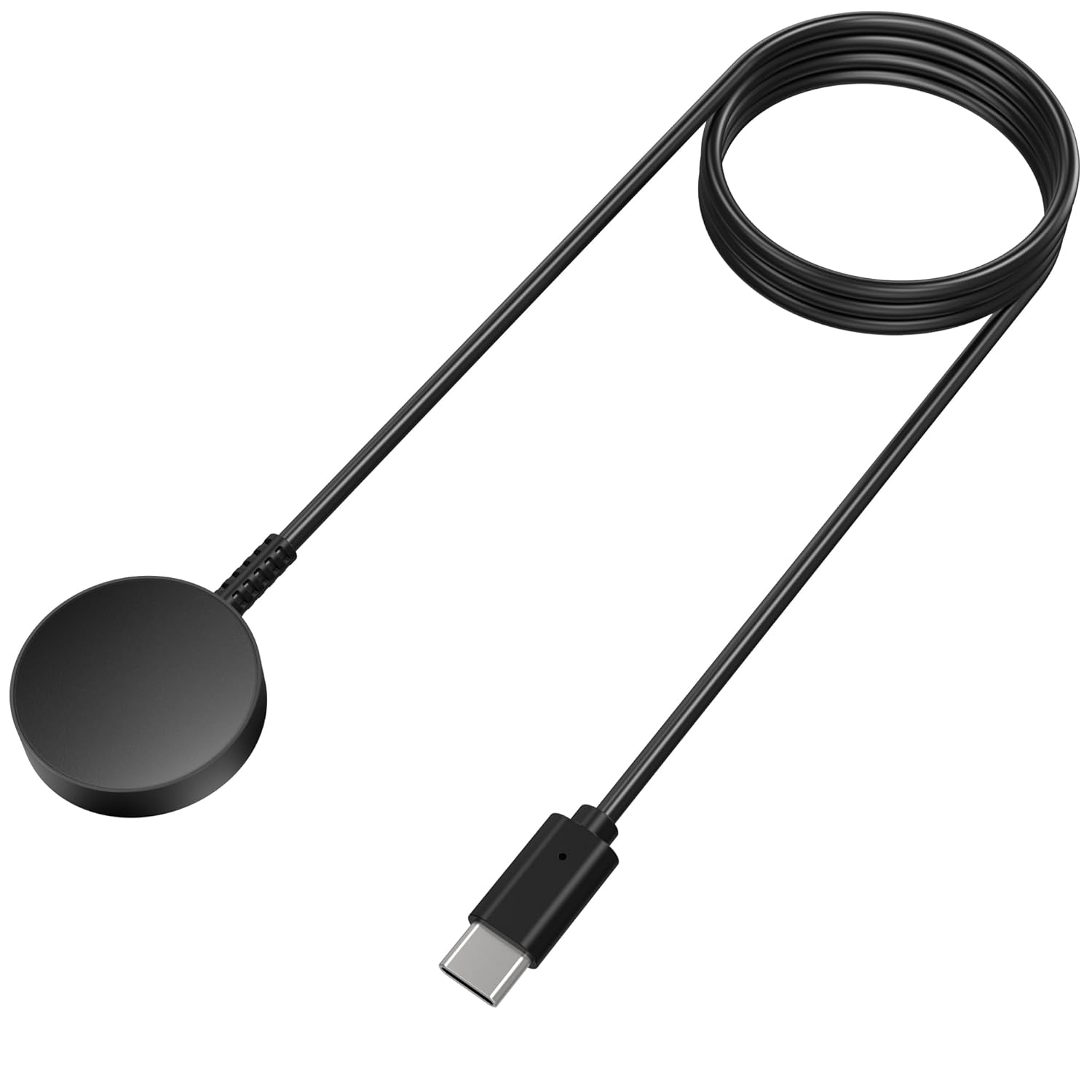 Sounce Magnetic USB Charger for Samsung Galaxy Watch – Fast Charging Cable for Galaxy Watch 6/6 Classic, 5/5 Pro, 4/4 Classic, 3, Active 2/1 – 1 Meter