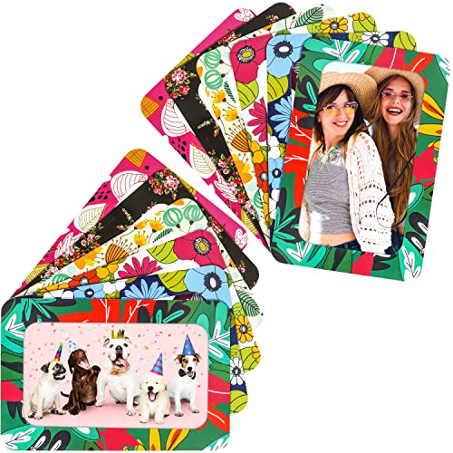 Belle Vous Pack de 12 Marcos Fotos Variados Magnéticos para Refrigerador - Para Fotos que Midan 10 x 15 cm - Marcos de Fotos Collage de Fotos Nevera y Superficies Metálicas