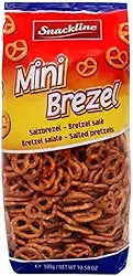 Snack Salgadinho Mini Pretzel 300g Snack Line importado