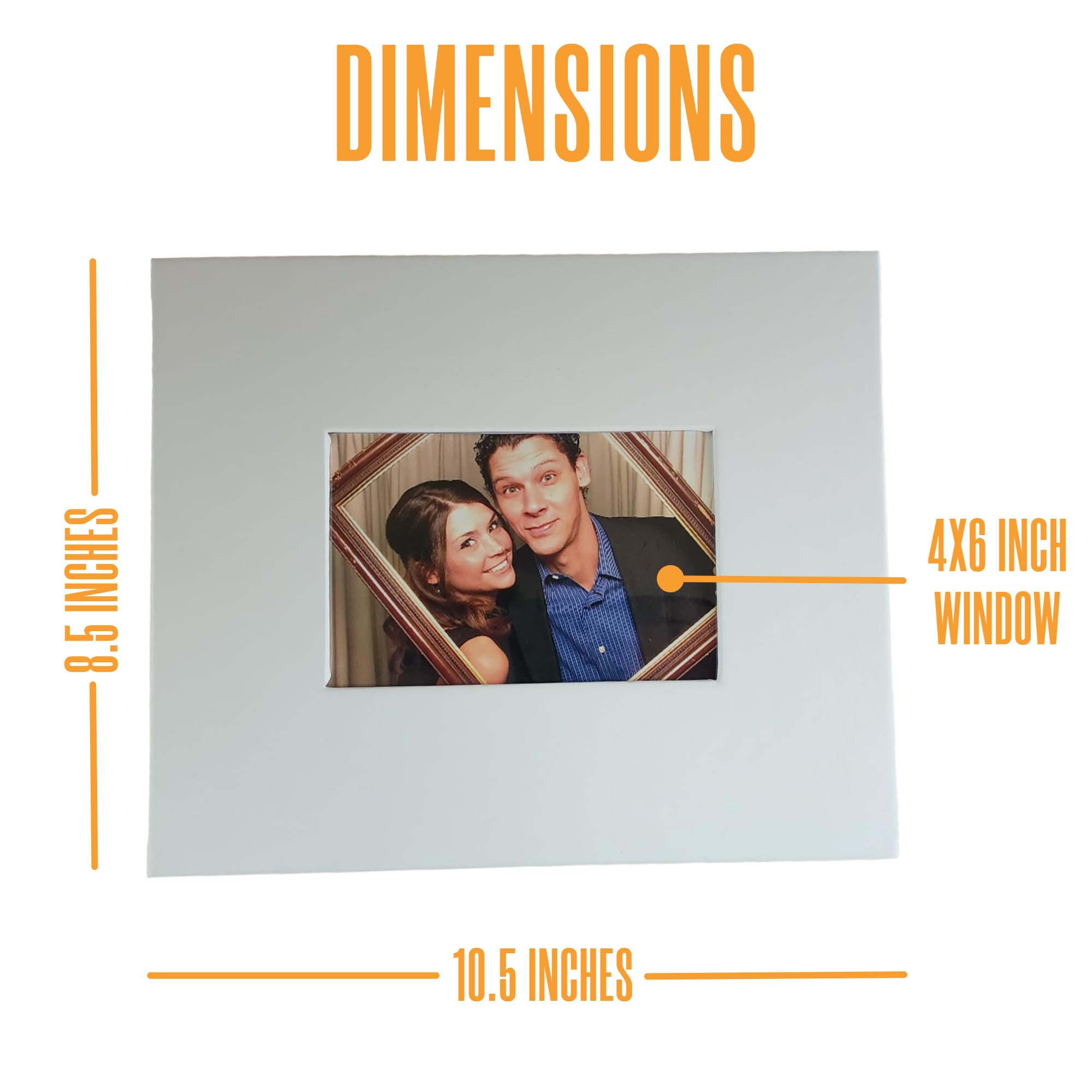 Biały album do scrapbookingu z długopisami żelowymi (1 liczba) – 50 stron, 100 przegródek na zdjęcia 4 x 6, 10 x 15 cm, miejsce na zdjęcia na okładkę