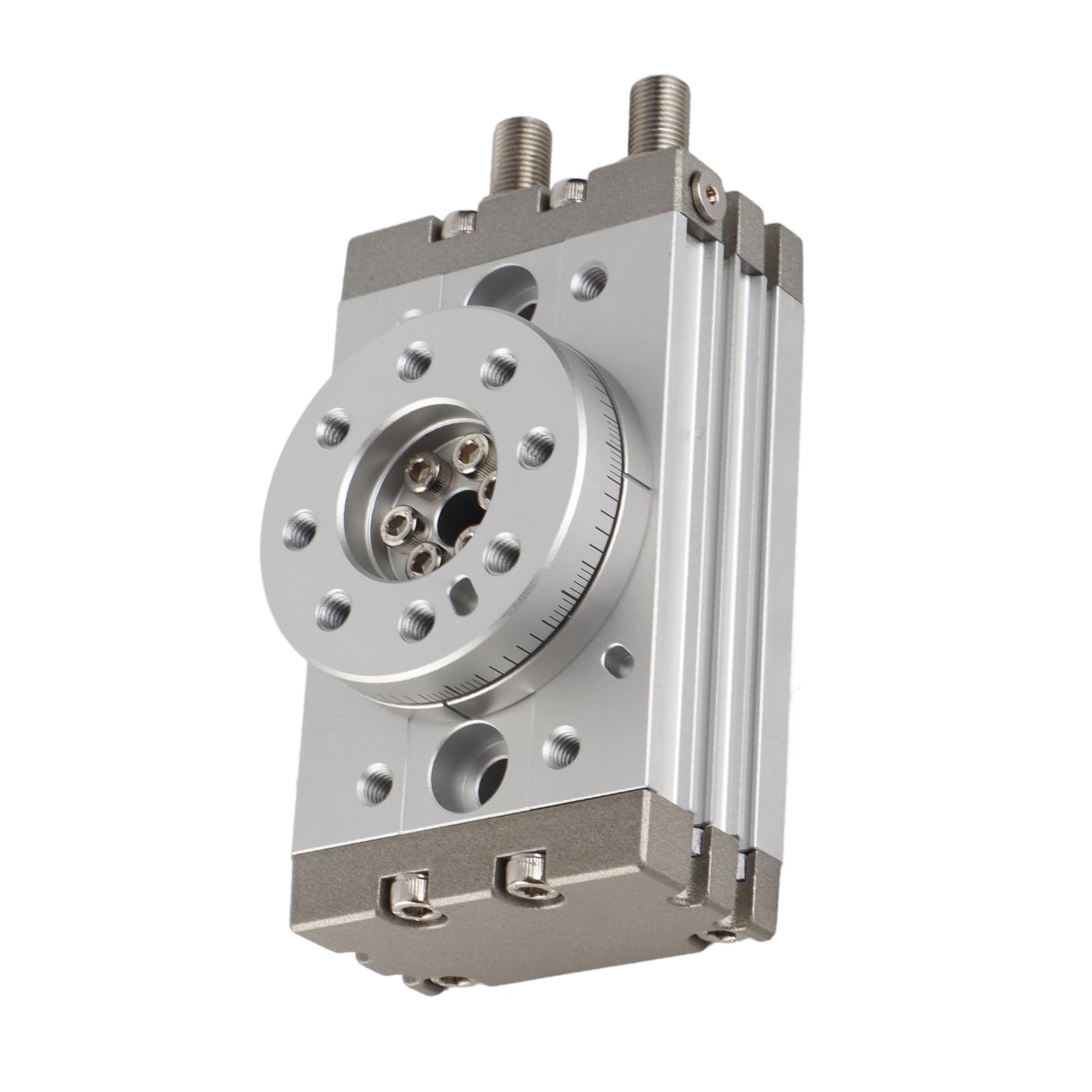 MSQB20A 20mm Attuatore Rotante Pneumatico, Industriale a Doppia Recitazione cilindri. Doppio Cilindro di Recitazione con Design del Cuscinetto a Rulli, Materiale in Acciaio in Lega Forte, Facile