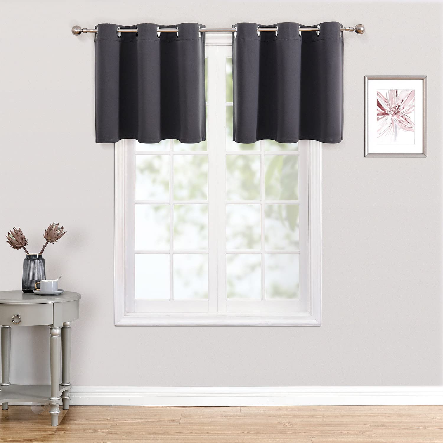 ChrisDowa Small Kitchen Valances for Windows