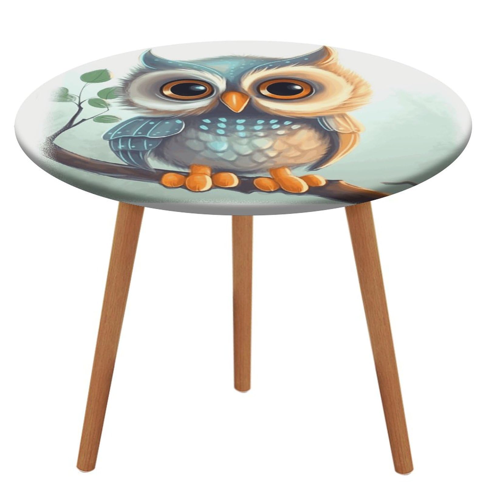 Nappe ronde ajustée avec élastique pour pique-nique et repas en plein air