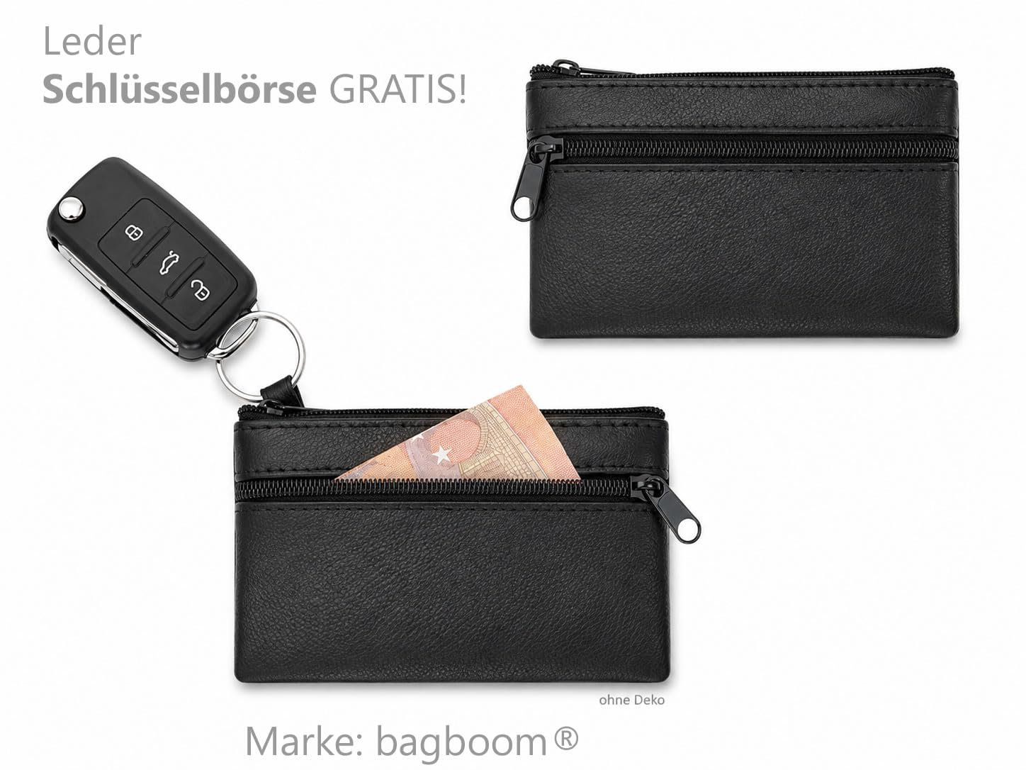Handtasche Leder klein Damen Crossbody Schultertasche Portpirie 1617 +e