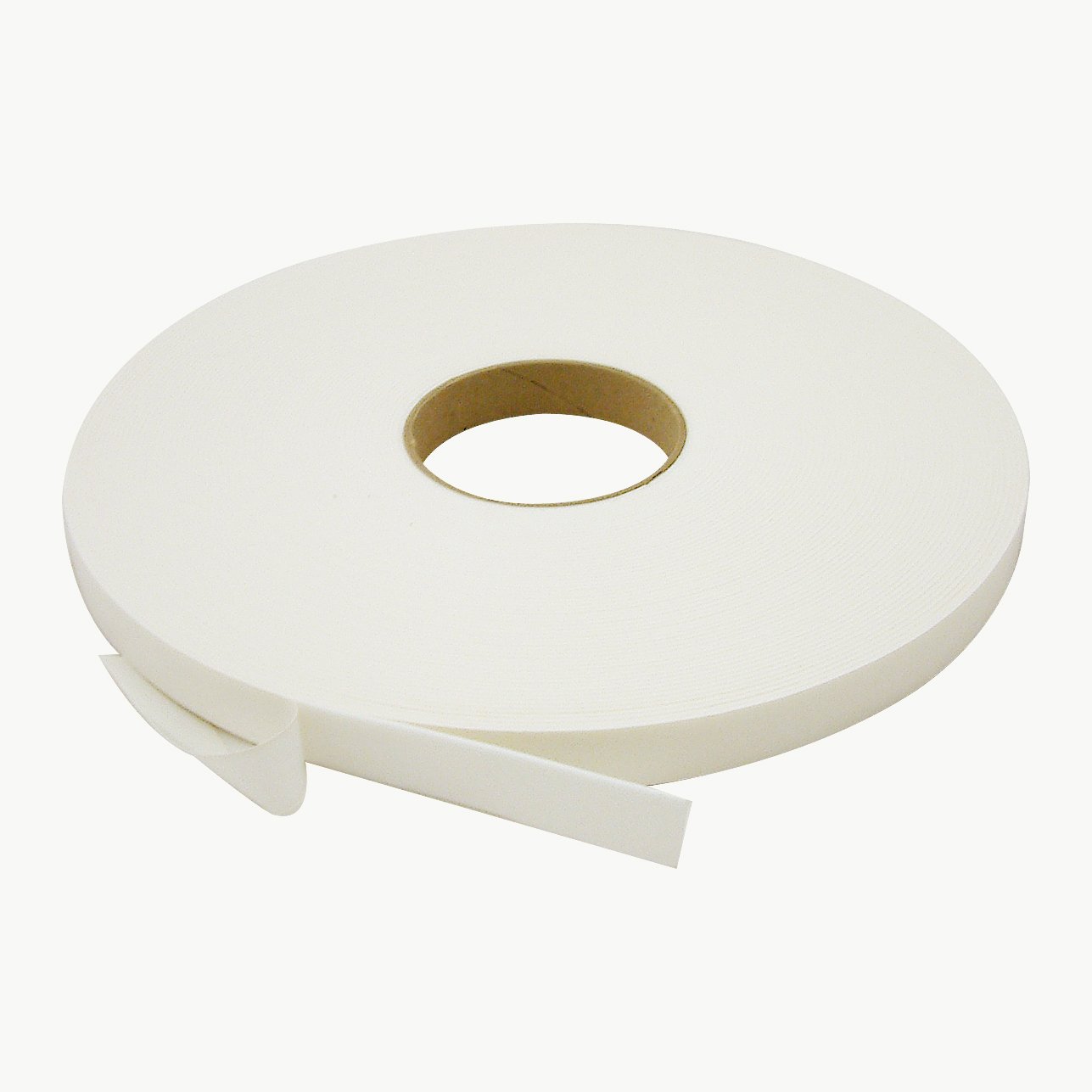 JVCC Polyethylene Foam Tape [Double-Sided, Closed Cell, 1/16 inch thick] (DC-PEF06A): 3/4 in. x 36 yds. x 1/16 in. thick (White)