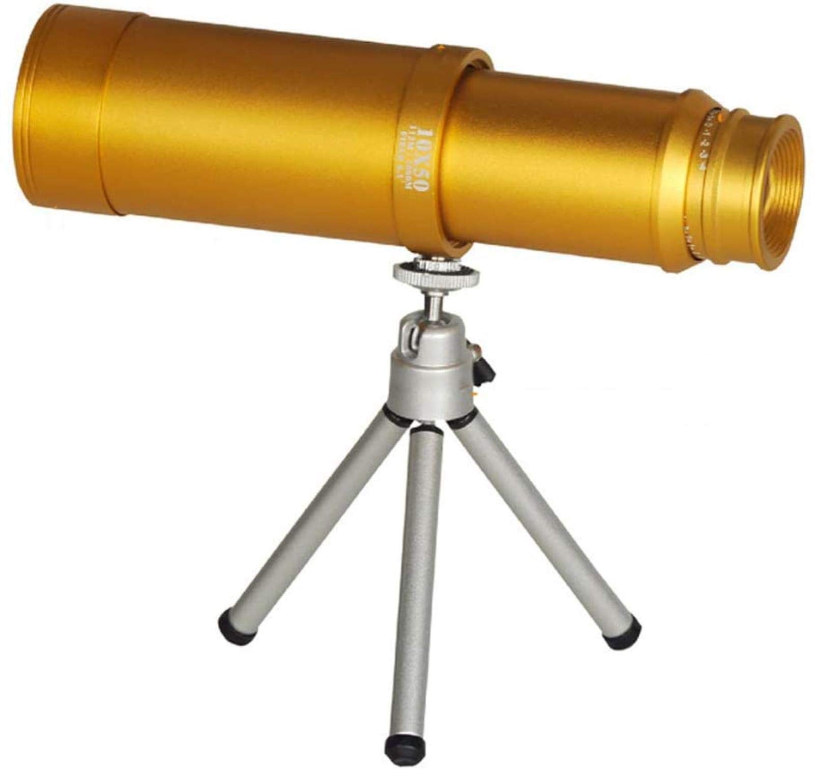 High Power Binoculars Spotting Scope Telescope,Monocular Telescope 10x50 Hd Monocular Telescope High Power Spotting Scopes Equipped with Tripod Low Light Binoculars Or Adults Kids Bi Monocular Telesc