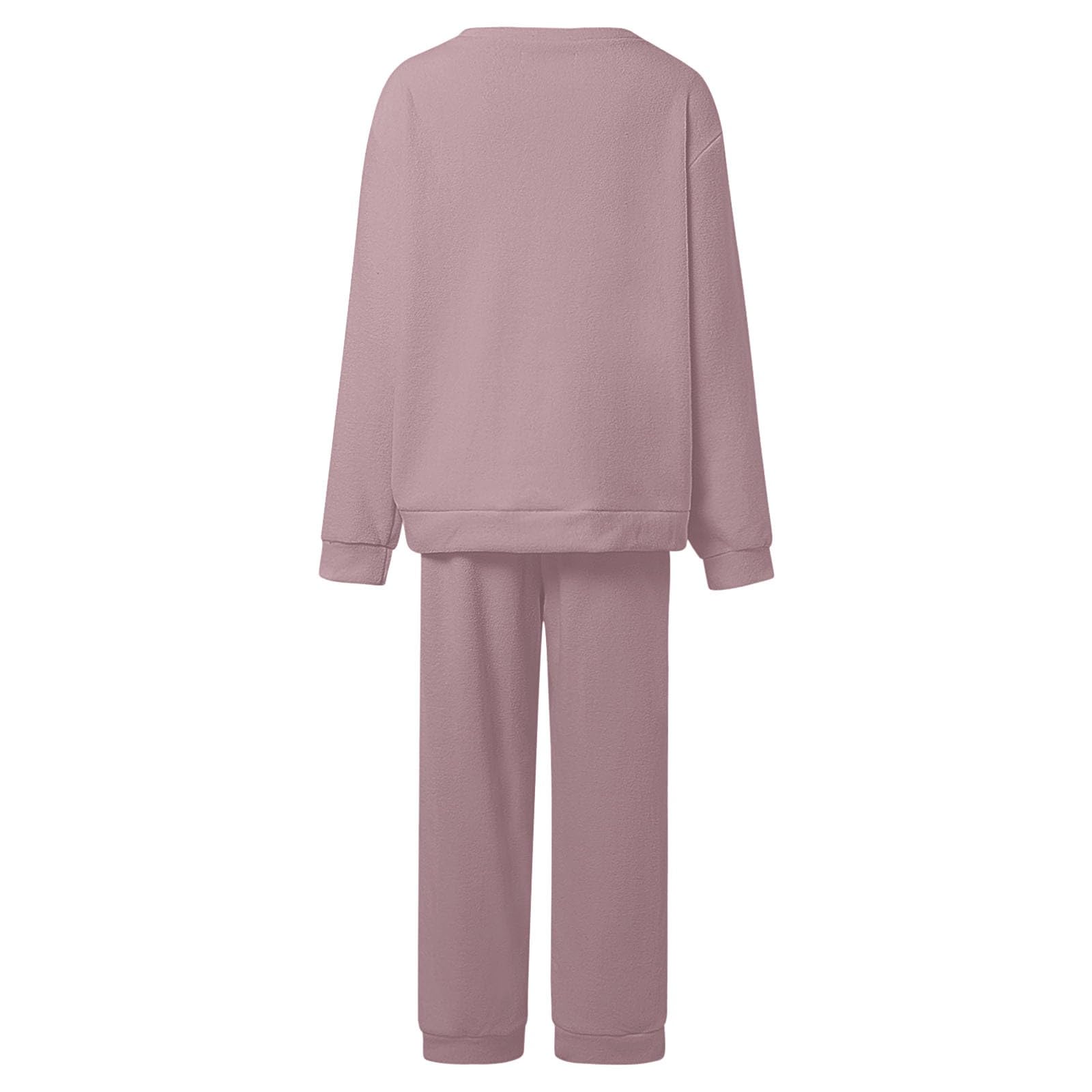 Set Pigiama Donna Invernale Morbido e Confortevole con Maniche Lunghe e Design Elegante per la casa e Il Tempo Libero