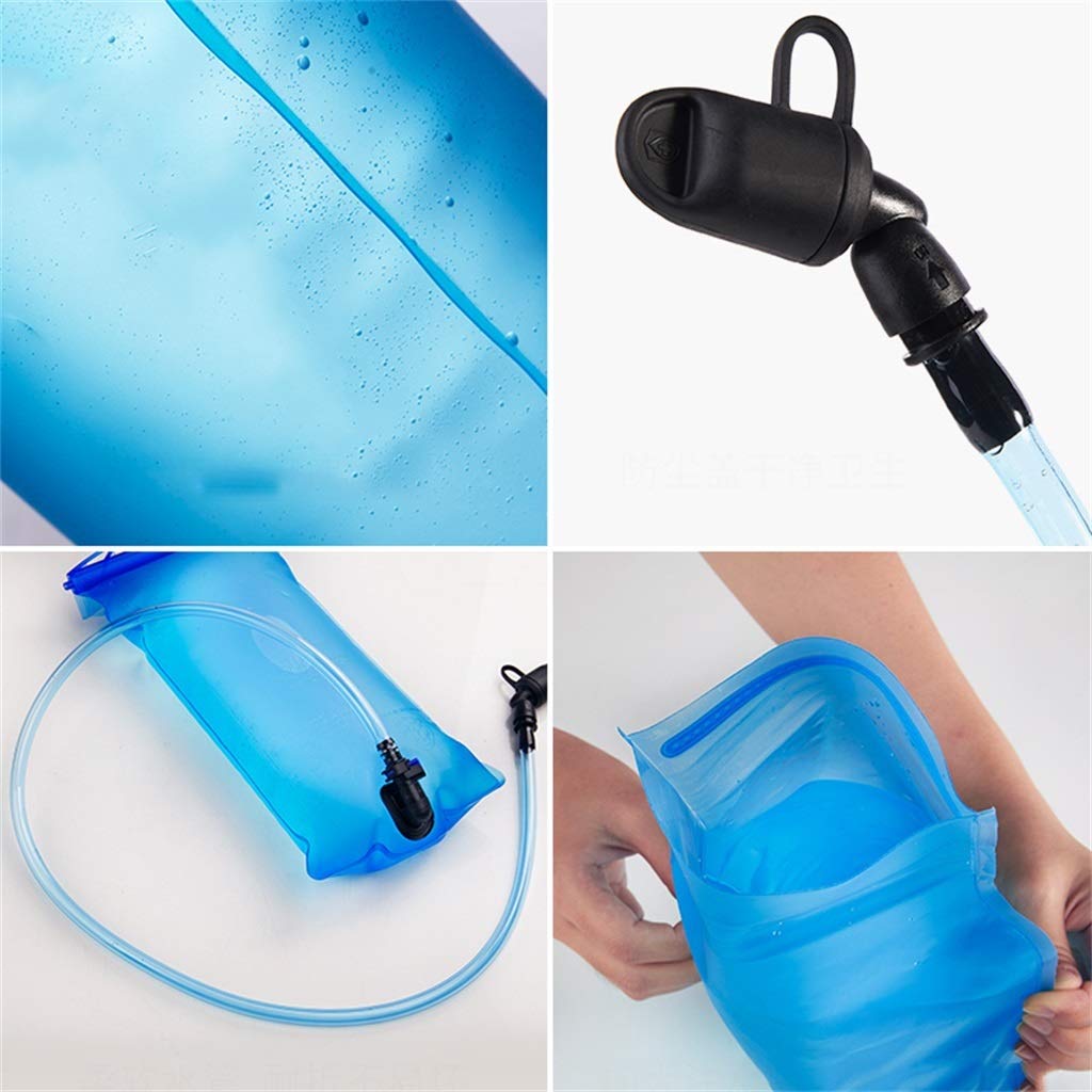 Klappbarer Wasserbecher, Hohe Kapazität Auslaufsicher Ungiftig Und Geschmacklos Outdoor-Trinkbeutel Benutzt for Sportklettern