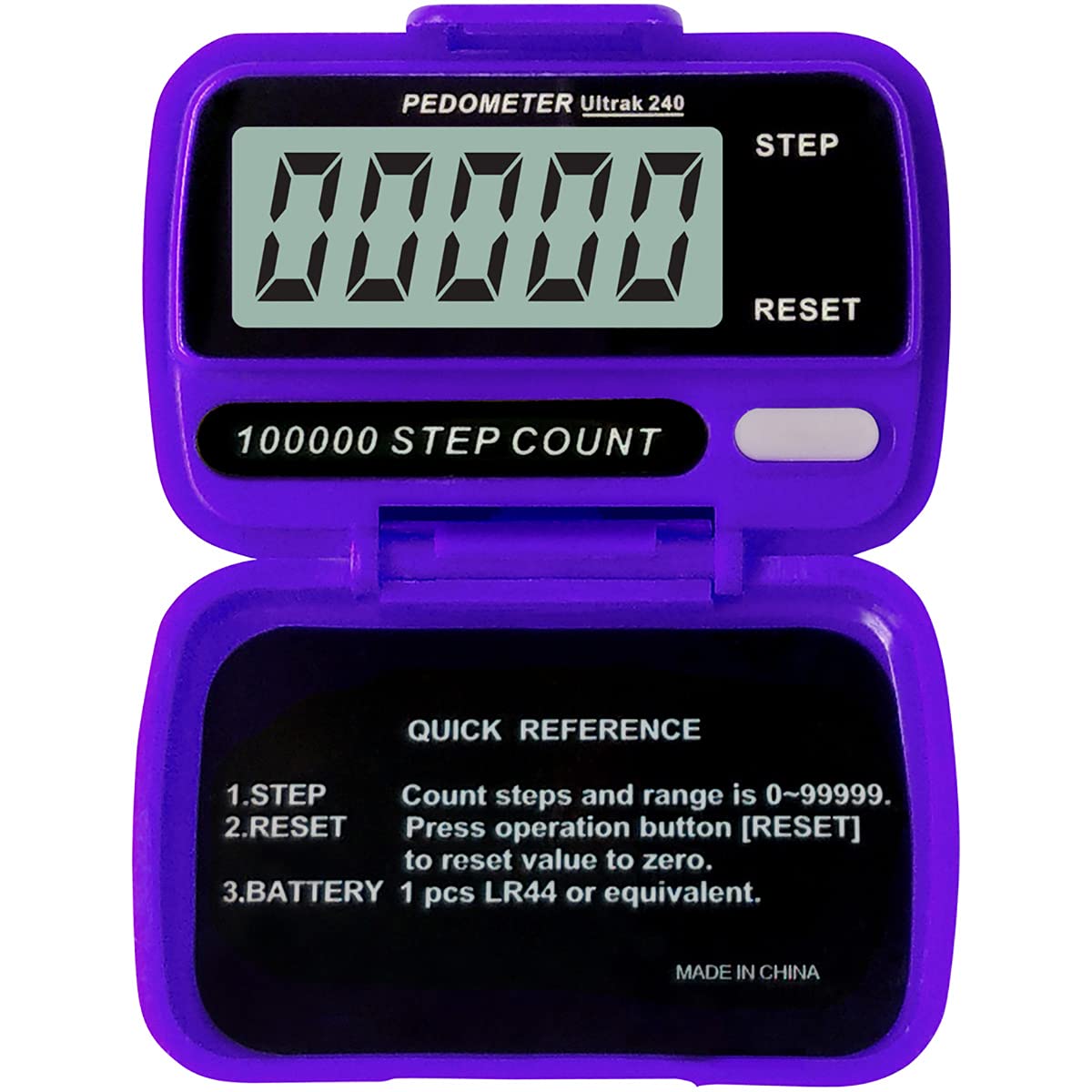 Ultrak 240 Digital Mini Pedometer - Purple-picture-28