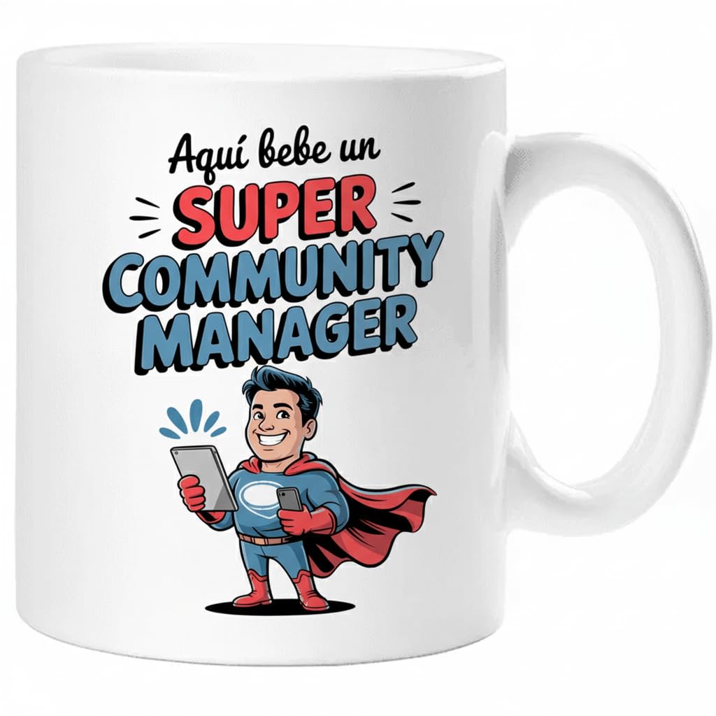 Taza SUPER POLICÍA – Regalo Original para POLICÍA | Taza de Cerámica 325ml con Diseño Superhéroe | Apta Microondas y Lavavajillas — view 72