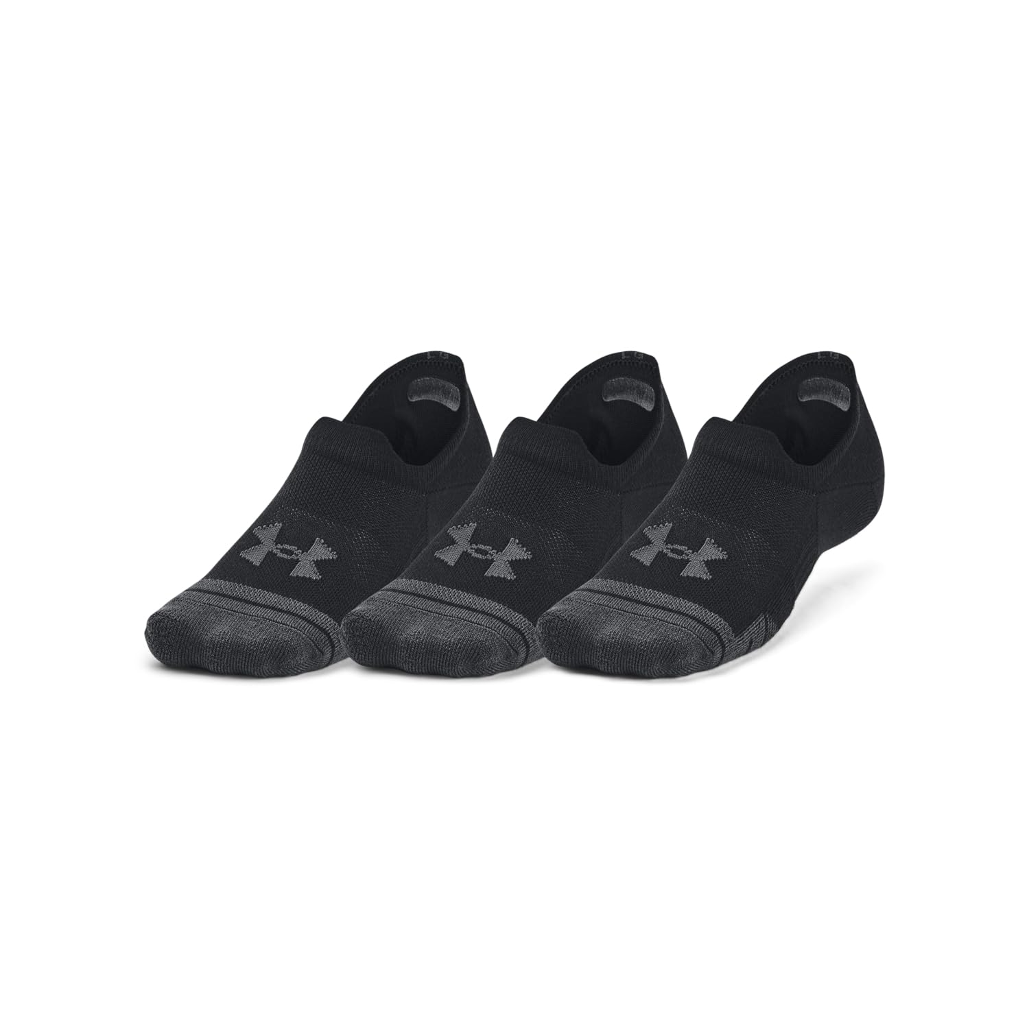 Under Armour Unisex Adult Performance Tech Pro No Show Socks 3-Pack