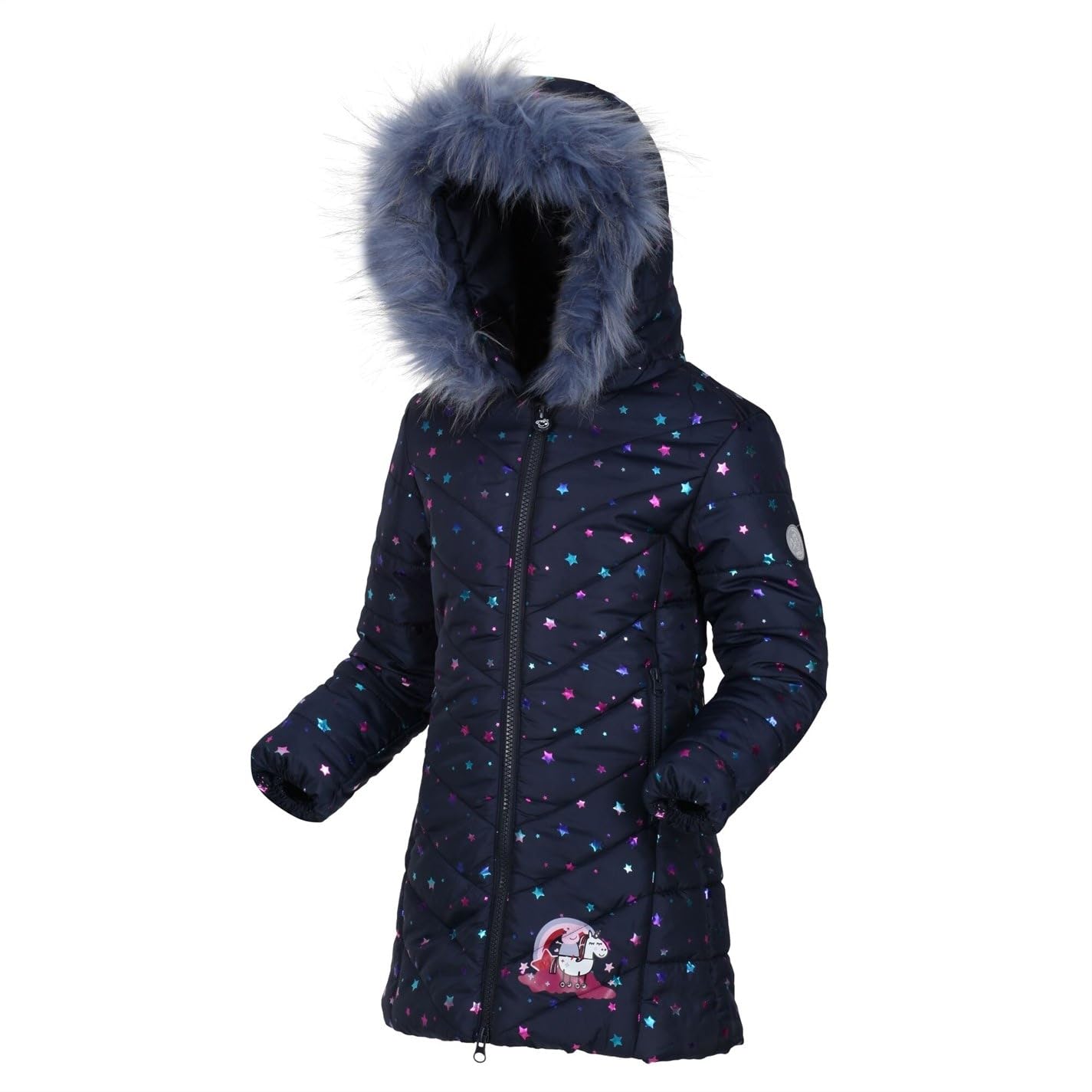 Regatta Girls Peppa Wasserabweisende Thermoguard Steppjacke für Kinder