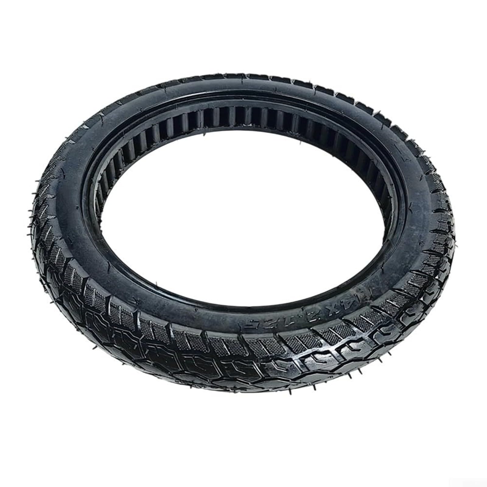 HOHOVYVY 14 Inch Solid Rubber Tyre for E-Bike 14 x 2.125 (57-254) Puncture Resistant Electric Bicycle Tyre Black