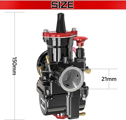 Miniatura 2 de 1PZ PW0-K28 PWK - Carburador de repuesto de 1.102 in para motocicletas Pit Dirt Bike Motocross Enduro Off Road ATV Quad Scooter de 75 cc-125 cc