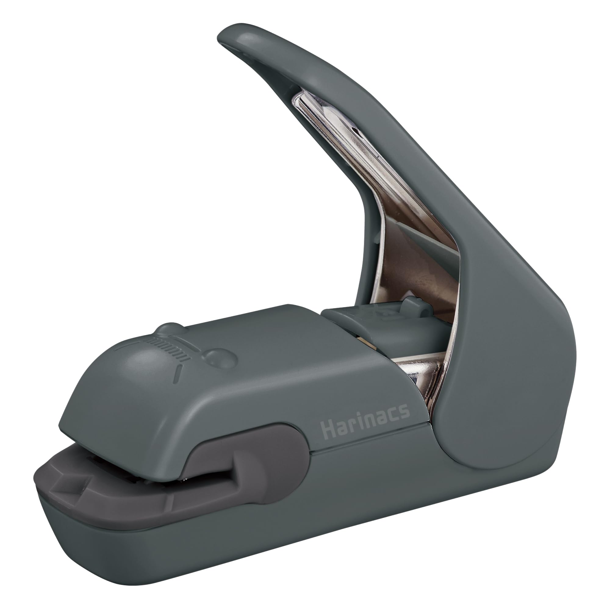 Kokuyo Stapler No Holes No Needles Harinax Press Sepia Black SLN-MPH105SD : Office Products