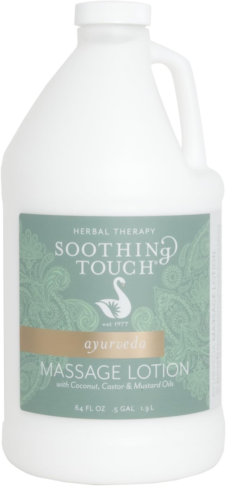 Soothing Touch Ayurveda Massage Lotion, Unscented, 64 Ounce