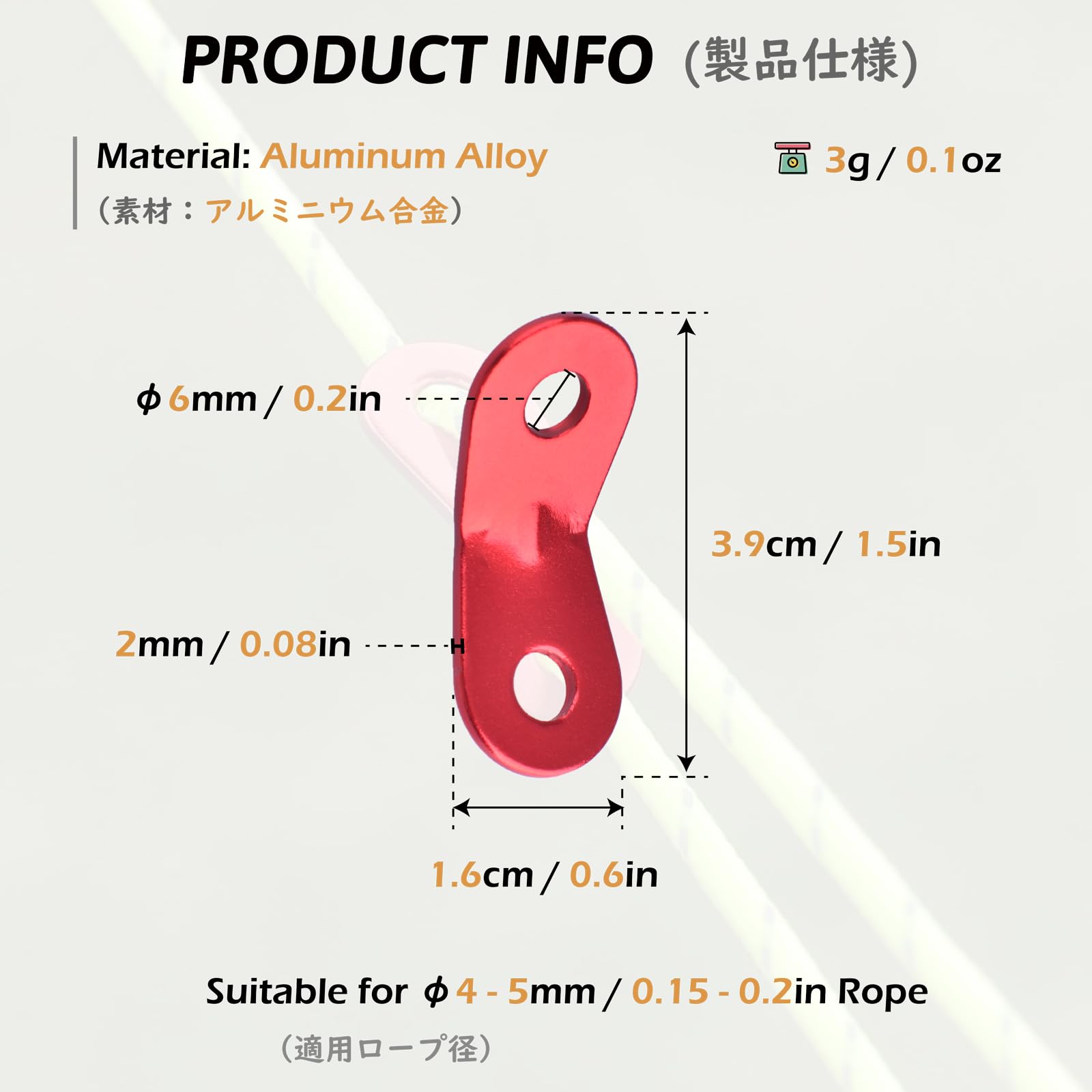 zelt spanner TRIWONDER Aluminiumlegierung Guyline Zeltleinenspanner Zeltzubehör Cord Adjuster Seil Teller Seilspanner für Zelt Wandern Camping (Blau (2 Löcher) Size:6'X14'3'' Mondsee: Rund um den Historical High Price : 439