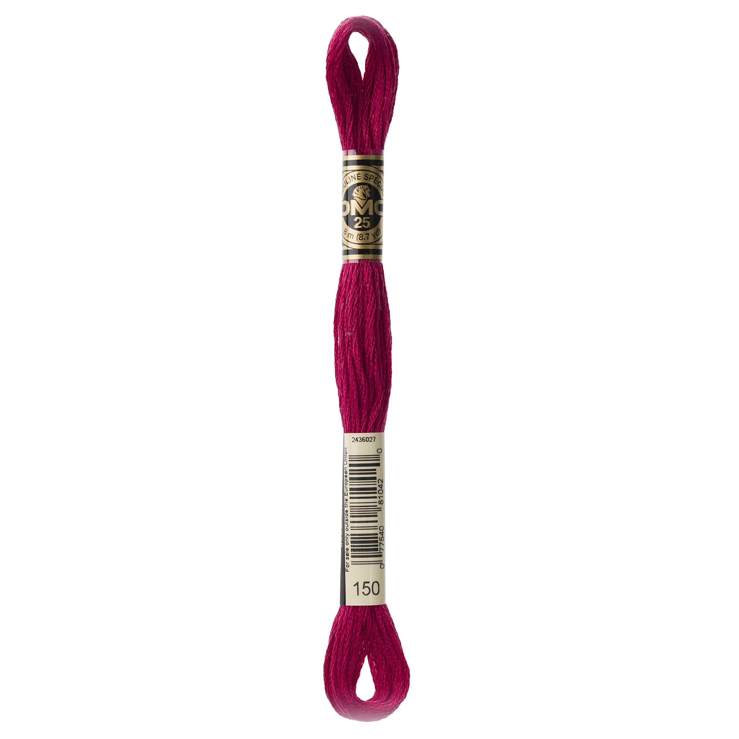 DMC 6-Strand Embroidery Cotton Floss, Ultra Very Dark Dusty Rose