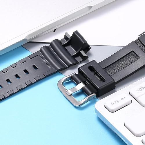 Miniatura 5 de Correa de resina adecuada para Caiso G-shock AWG-M100 AW590591 resistente solar impermeable reloj deportivo accesorios de banda de repuesto