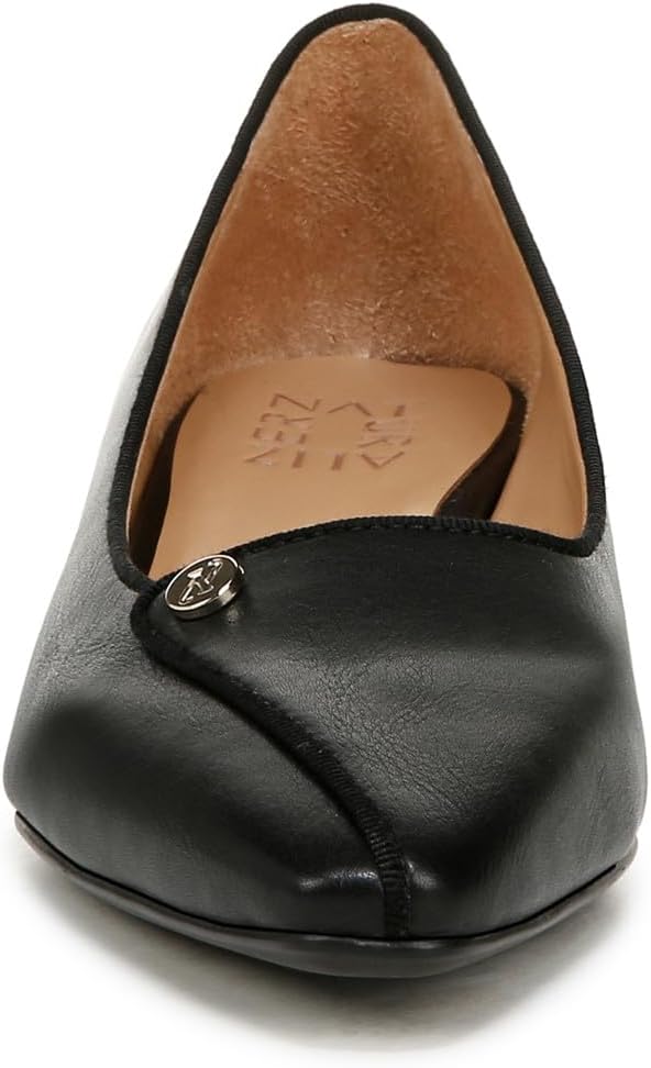 Naturalizer Womens Georgia Pointed Toe Low Block Heel Pump