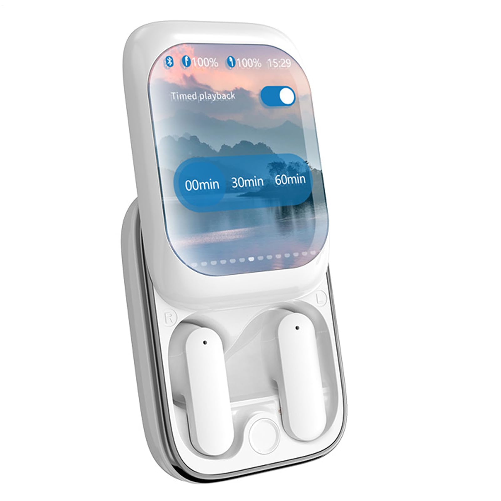 Audífonos Con Control Táctil Auriculares Intrauditivos Inalámbricos Con | Cascos Inalámbricos De Botón Audífonos Slider, Compatibles con la Mayoría de Smartphones y Ordenadore