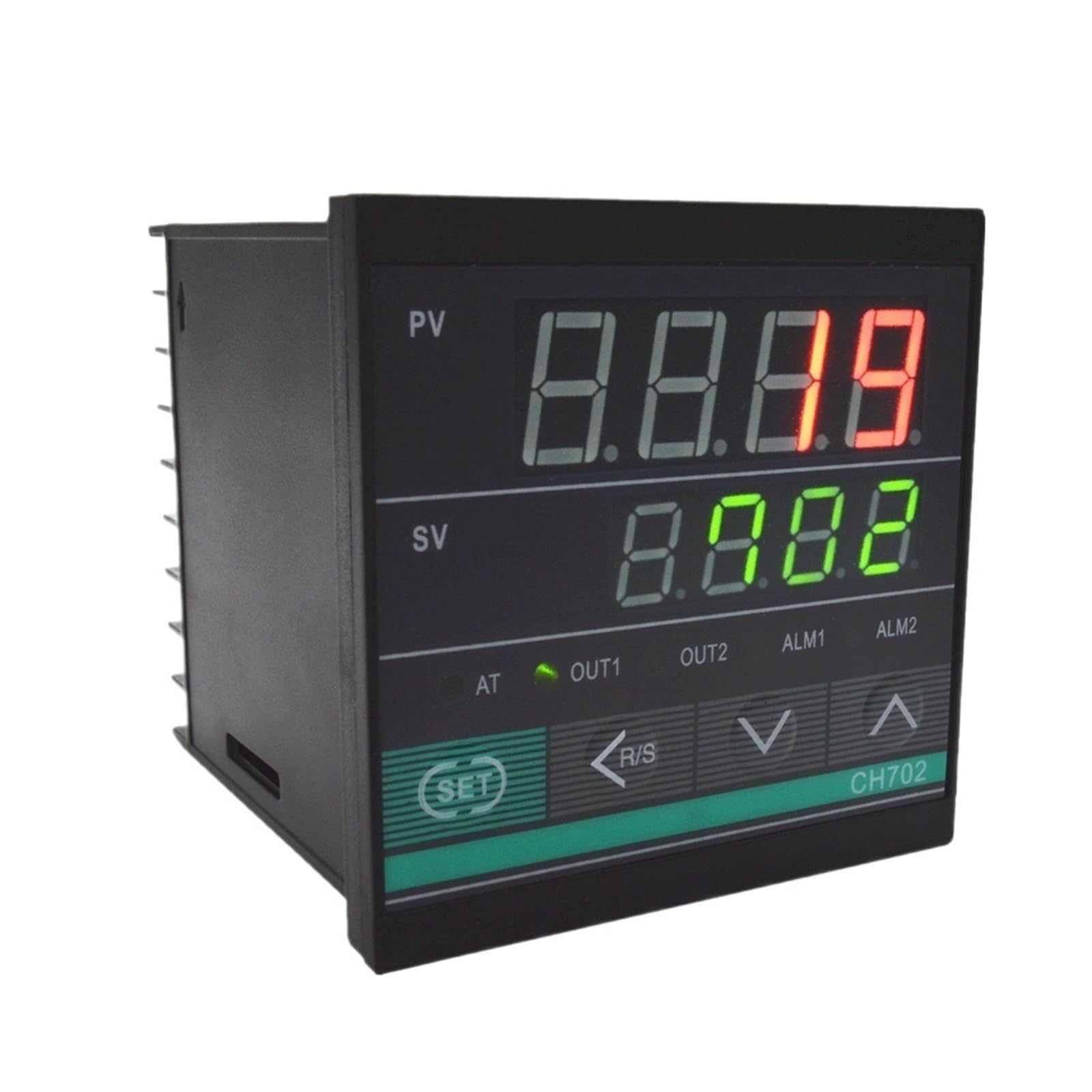 NWPNLXEA 72x72mm Input TC/RTD K E J PT100 CH702 LED Digital PID Temperature Controller Output SSR or Relay Thermostat with Alarm(Output Relay 2 Alarm) NWPNLXEA