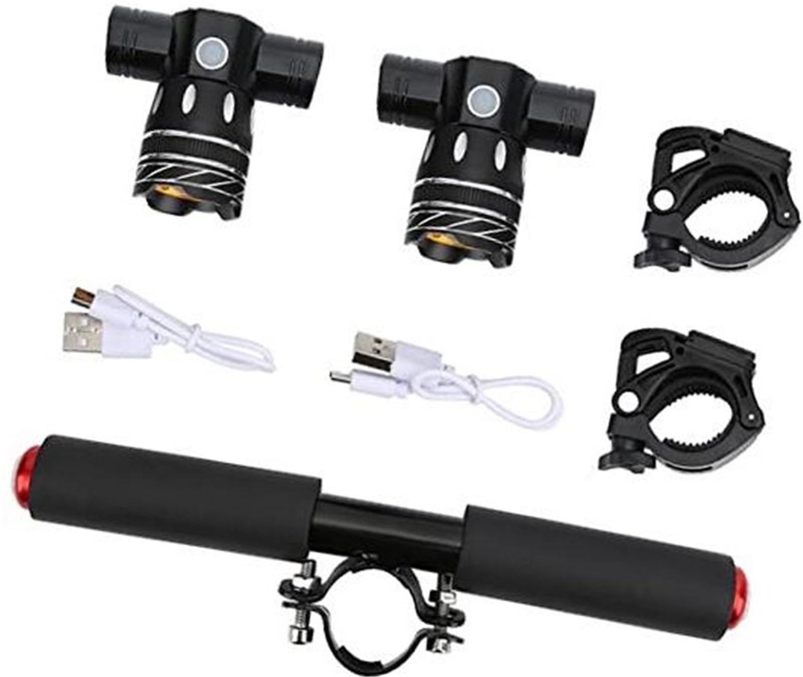 Feux Avant de Scooter électrique Phare de Scooter Phare LED Rechargeable, for Scooter électrique M365/Pro Feu Avant pour Scooter