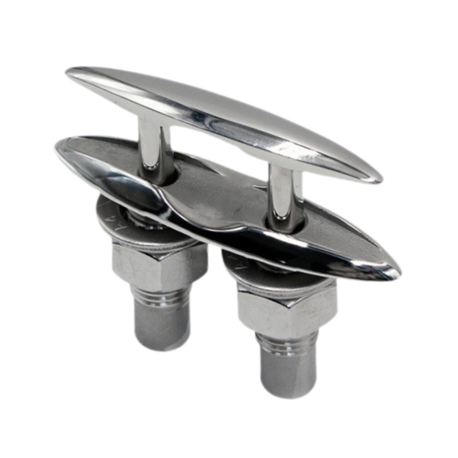 Yiju Boat Pull up Flush Mount Cleats Full up Dock Cleat, 157mm 6inch