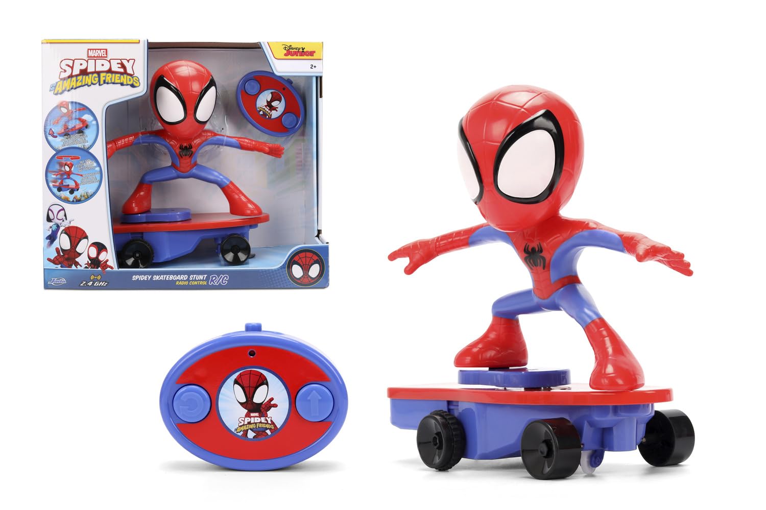 Jada Marvel Spidey Rc Skateboard