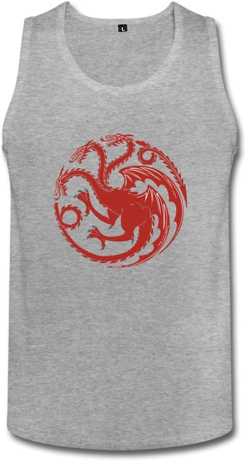 Men's Fire And Blood SplatterCool Tank Top HeatherGray US Size L