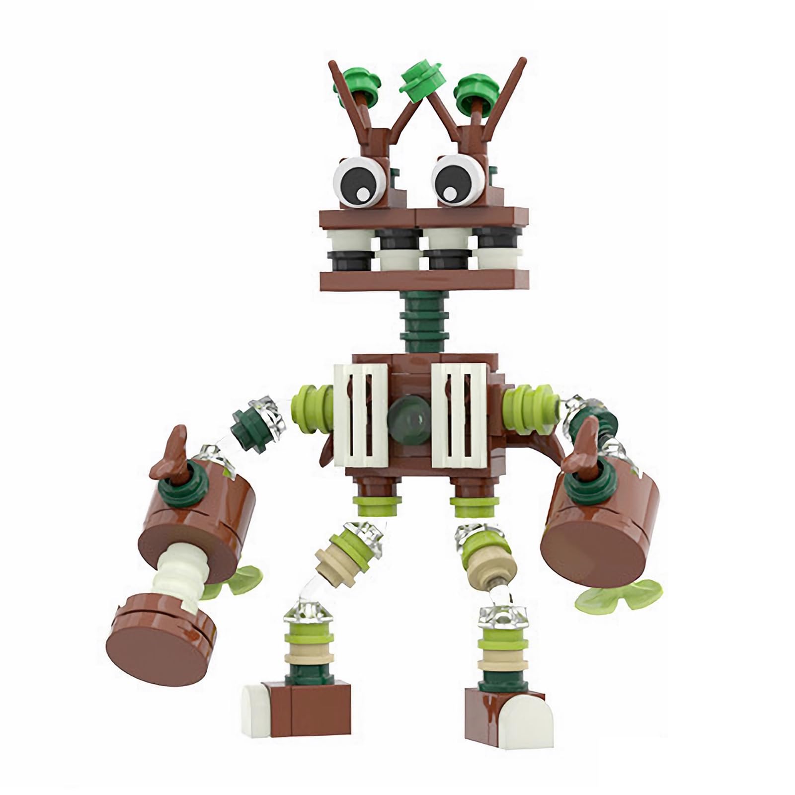 MYDZSWZX My Singing Monster Building Block Set, Wubbox Monsters Blocks Model,for Adults Fans Family friends Birthday Gift(97 Pcs B)